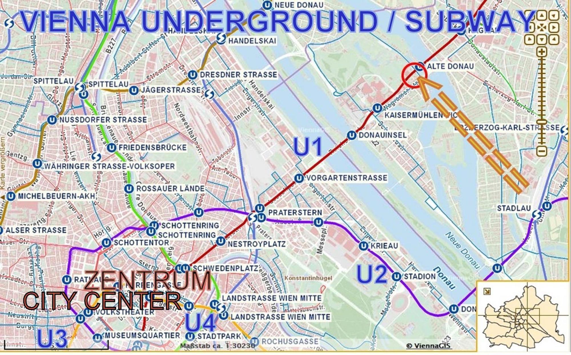 Yuki'S Place - Un-Vic, Danube Beach And Subway Near To Downtown 비엔나 외부 사진