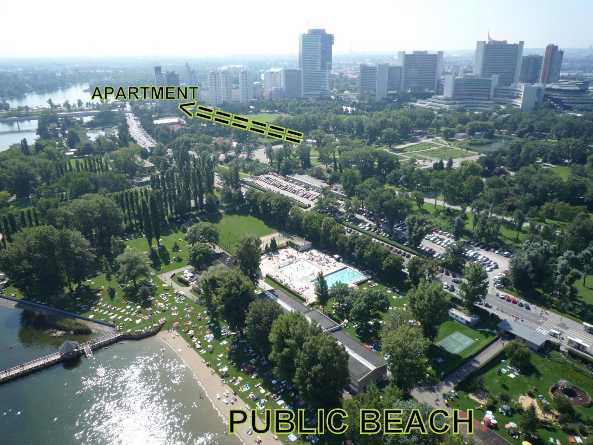 Yuki'S Place - Un-Vic, Danube Beach And Subway Near To Downtown 비엔나 외부 사진
